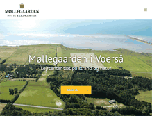 Tablet Screenshot of fdf-moellegaarden.dk
